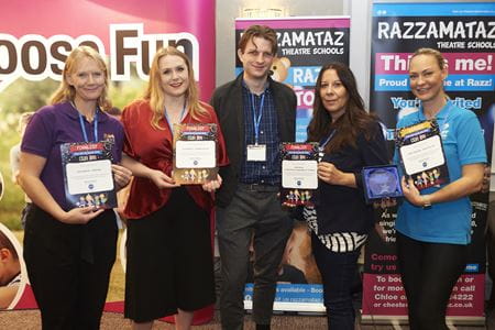 Daniel Weir with Franchise of the Year 2021 Finalists