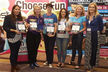 Sue Lee with Franchise of the Year 2021 Finalists