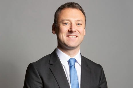 Portrait of Childcare Minister, Brendan Clarke-Smith