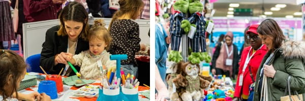 Attendees at the Childcare and Education Expo 