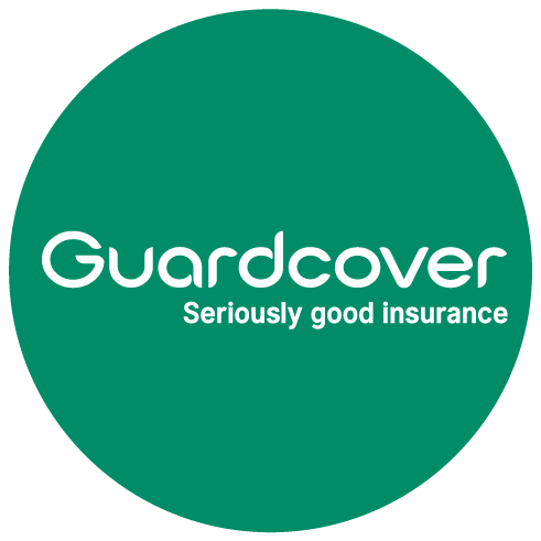 Guardcover logo in roundel