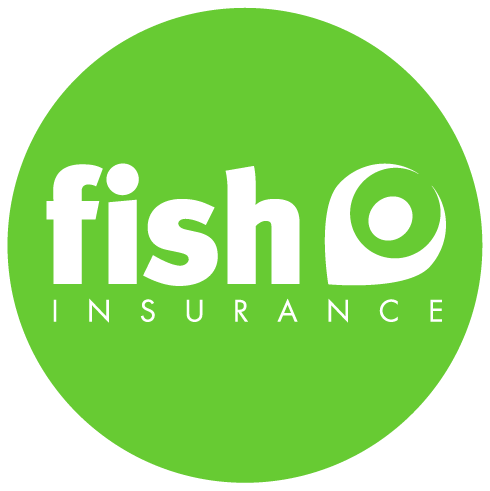 Fish insurance logo in roundel